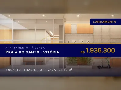 Apartamento com 1 Quarto à venda, 78m² no Praia do Canto, Vitória