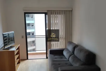 Flat com 1 Quarto para alugar, 40m² no Vila Nova Conceição, São Paulo