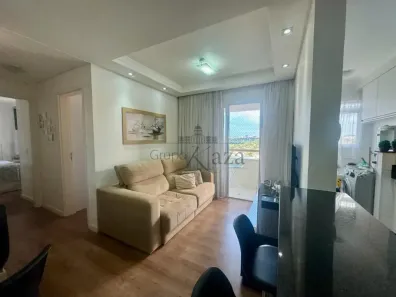 Apartamento com 2 Quartos para alugar, 56m² no Loteamento Villa Branca, Jacareí