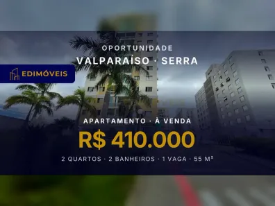 Apartamento com 2 Quartos à venda, 55m² no Valparaíso, Serra