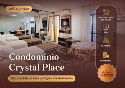Apartamento com 1 Quarto à venda, 33m² no Setor Pedro Ludovico, Goiânia