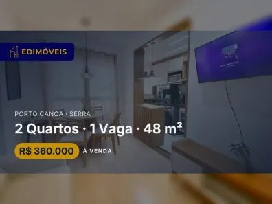 Apartamento com 2 Quartos à venda, 48m² no Porto Canoa, Serra