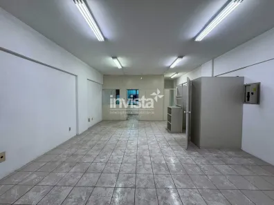 Sala Comercial com 1 Quarto para alugar, 140m² no Centro, Santos