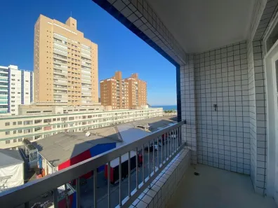 Apartamento com 2 Quartos para alugar, 89m² no Boqueirão, Praia Grande