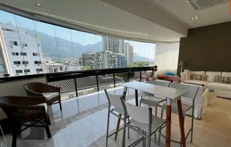 Cobertura com 4 Quartos para alugar, 186m² no Leblon, Rio de Janeiro