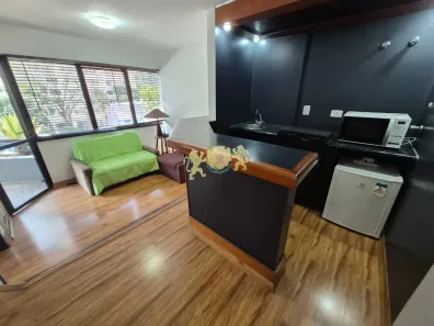 Flat com 1 Quarto para alugar, 48m² no Cidade Monções, São Paulo