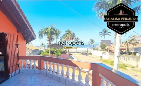 Sobrado com 3 Quartos à venda, 146m² no Balneario Palmeiras, Mongaguá
