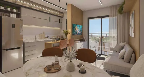 Apartamento com 2 Quartos à venda, 54m² no Palmeiras de São José, São José dos Campos