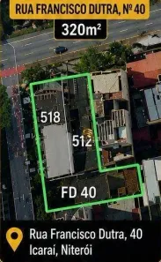Lote/Terreno à venda, 980m² no Icaraí, Niterói