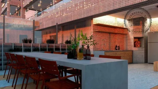 Apartamento com 3 Quartos à venda, 111m² no Canto do Forte, Praia Grande