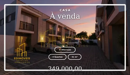 Casa com 2 Quartos à venda, 51m² no Alterosas, Serra