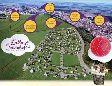 Lote/Terreno à venda, 284m² no Nova Cravinhos, Cravinhos