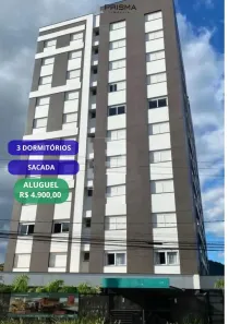 Apartamento com 3 Quartos para alugar, 150m² no Km 3, Santa Maria