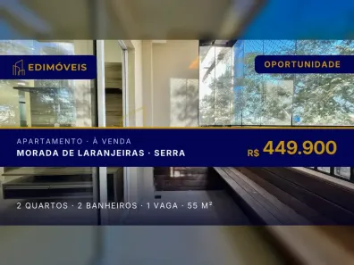 Apartamento com 2 Quartos à venda, 55m² no Morada de Laranjeiras, Serra