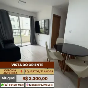 Apartamento com 2 Quartos para alugar, 42m² no Novo Aleixo, Manaus