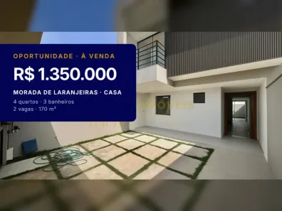 Casa com 4 Quartos à venda, 170m² no Morada de Laranjeiras, Serra