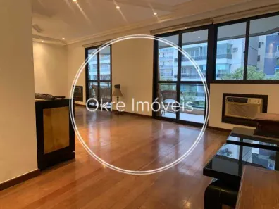 Apartamento com 3 Quartos para alugar, 136m² no Lagoa, Rio de Janeiro