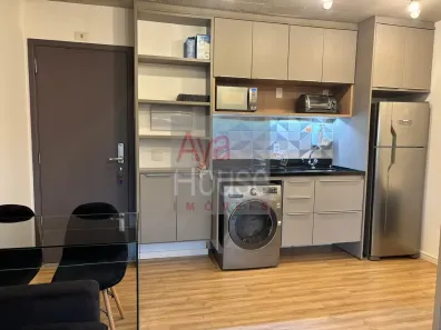 Apartamento com 1 Quarto para alugar, 33m² no Santo Amaro, São Paulo