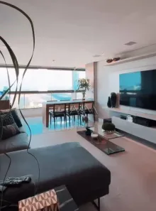 Apartamento com 2 Quartos para alugar, 90m² no Vila da Serra, Nova Lima