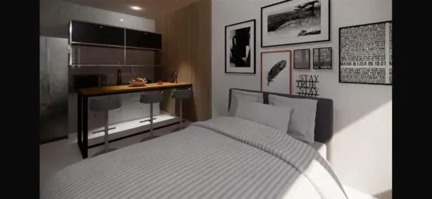 Apartamento com 1 Quarto à venda, 23m² no Piedade, Jaboatão dos Guararapes