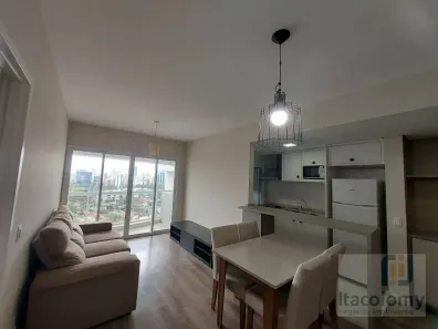 Apartamento com 1 Quarto para venda ou aluguel, 50m² no Melville Empresarial I e II, Barueri
