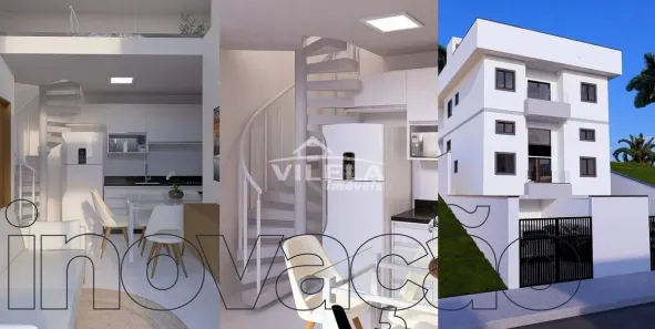Apartamento com 2 Quartos à venda, 43m² no Massaguaçu, Caraguatatuba