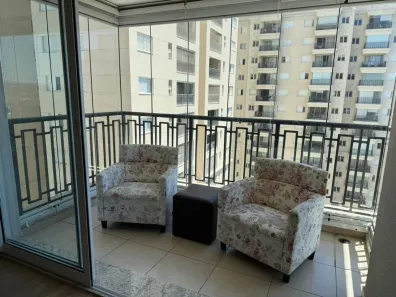 Apartamento com 1 Quarto para venda ou aluguel, 50m² no Sítio Tamboré Alphaville, Barueri
