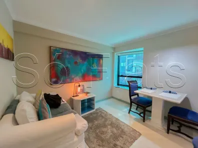 Flat com 1 Quarto para alugar, 42m² no Jardim Paulista, São Paulo