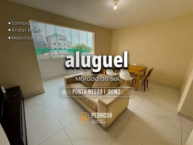 Apartamento com 3 Quartos para alugar, 85m² no Ponta Negra, Natal