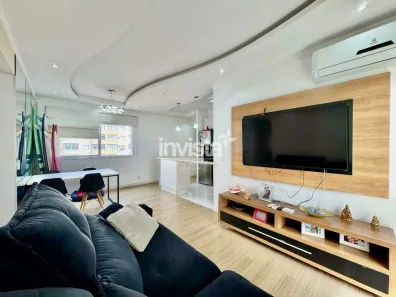 Apartamento com 2 Quartos à venda, 72m² no José Menino, Santos