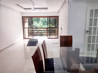 Apartamento com 3 Quartos para alugar, 120m² no Pitangueiras, Guarujá
