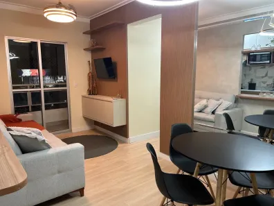 Apartamento com 3 Quartos para alugar, 68m² no Barranco, Taubaté