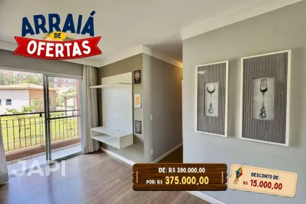 Apartamento com 2 Quartos à venda, 50m² no Vila Nambi, Jundiaí