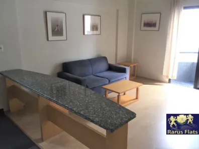 Flat com 1 Quarto para alugar, 51m² no Moema, São Paulo