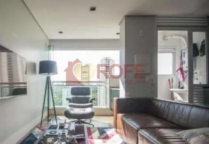 Apartamento com 1 Quarto à venda, 45m² no Santo Amaro, São Paulo