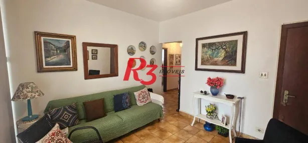 Apartamento com 2 Quartos à venda, 84m² no Gonzaga, Santos