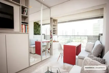 Apartamento com 1 Quarto para alugar, 33m² no Vila Cordeiro, São Paulo