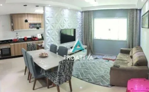 Sobrado com 3 Quartos à venda, 144m² no Vila Príncipe de Gales, Santo André