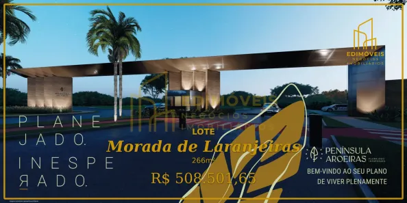 Lote/Terreno à venda, 266m² no Morada de Laranjeiras, Serra