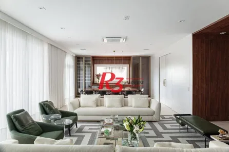 Apartamento com 3 Quartos à venda, 393m² no Gonzaga, Santos