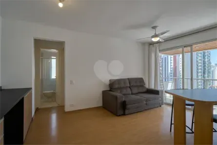 Apartamento com 1 Quarto para alugar, 45m² no Indianópolis, São Paulo