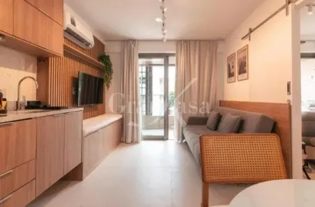 Apartamento com 1 Quarto para alugar, 42m² no Jardim Botânico, Rio de Janeiro