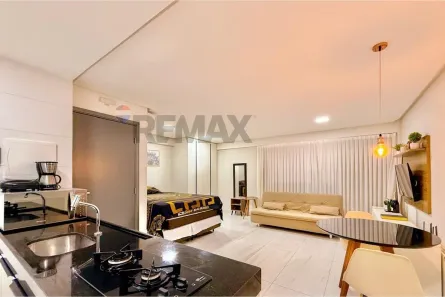 Flat com 1 Quarto à venda, 40m² no Cabo Branco, João Pessoa