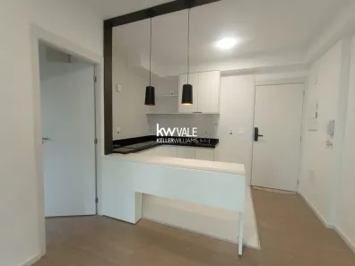 Apartamento com 1 Quarto para alugar, 33m² no Jardim Esplanada, São José dos Campos