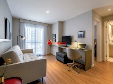 Flat com 1 Quarto à venda, 35m² no Indianópolis, São Paulo