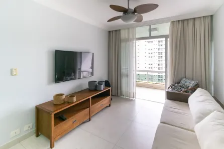 Apartamento com 3 Quartos para alugar, 87m² no Mar e Céu, Guarujá