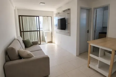 Apartamento com 1 Quarto para alugar, 37m² no Centro, Jaboatão dos Guararapes