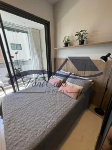 Apartamento com 1 Quarto para alugar, 25m² no Moema, São Paulo