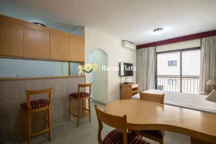 Flat com 1 Quarto para alugar, 32m² no Cerqueira César, São Paulo