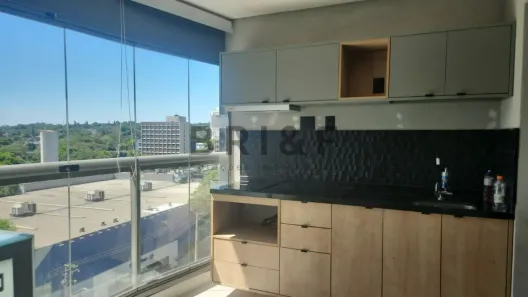 Apartamento com 1 Quarto para alugar, 32m² no Jardim das Acácias, São Paulo